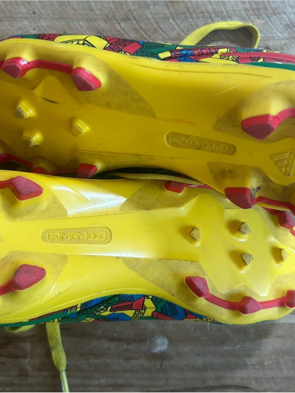 Adidas Kids Multicolor LEGO Graphic Soccer Cleats